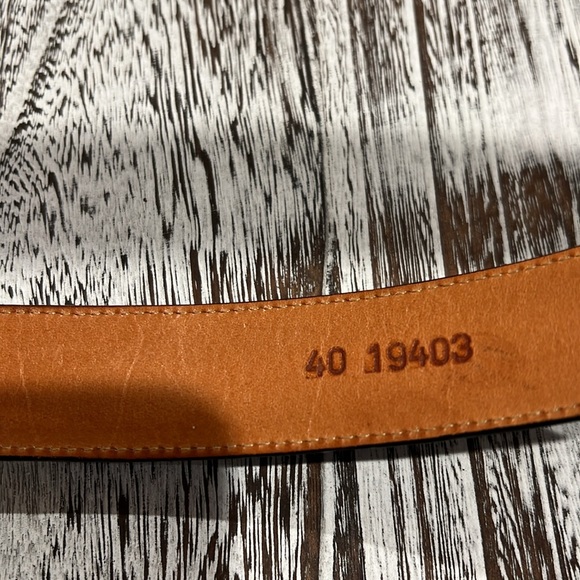 Onyx by Brighton leather belt - Picture 3 of 4